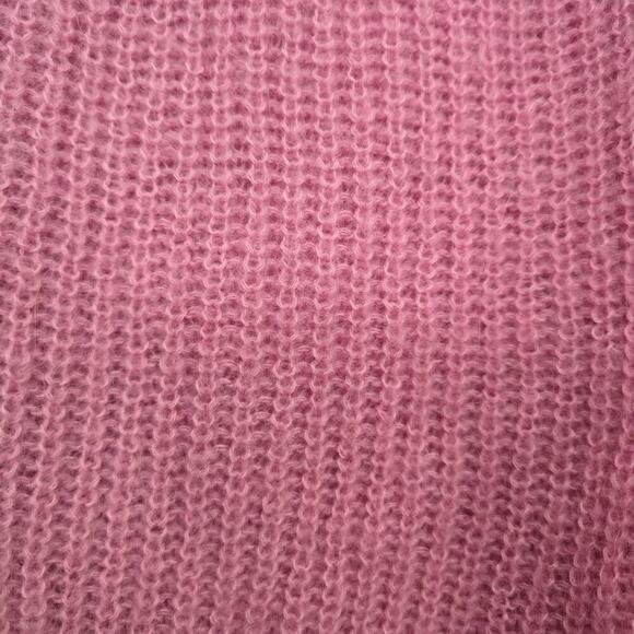NEW Marine Layer Dream Yarn Pullover Sweater XS Pink Punch Wool Alpaca - Picture 10 of 13